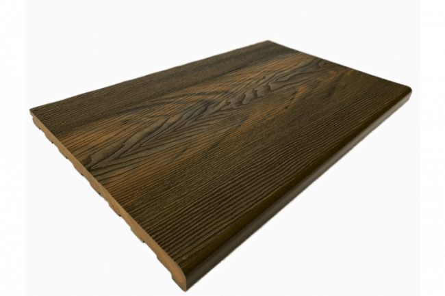 Ступень TimberTex  3D полнотелая Тик микс