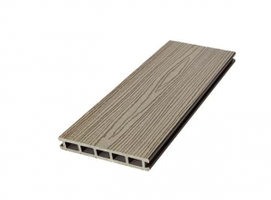 Террасная доска из ДПК Dortmax FOLK Серый