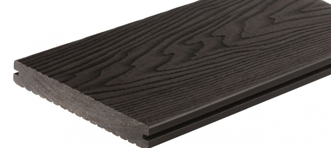 Террасная доска дпк Полнотелая 3-D Polywood Massive Венге