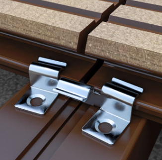 Монтажная клипса (нержавейка) Деревопласт