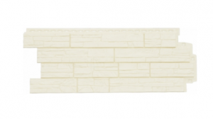 Фасадная панель Сланец Grand Line Молочный