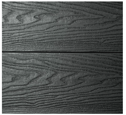 Террасная доска из ДПК пустотелая CM Decking серия VINTAGE цвет BLACKWOOD (черное дерево)