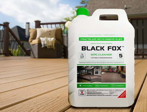 Чистящее средство BLACK FOX  для террасных досок из ДПК