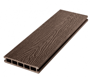 Террасная доска из ДПК Dortmax VELVET MODERN Коричневый