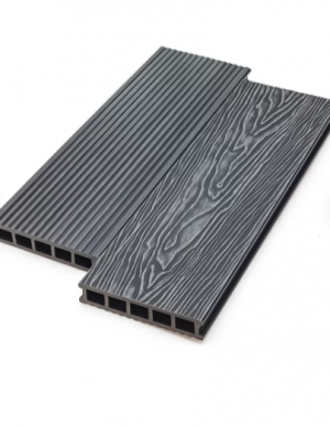 Террасная доска из ДПК Deckart Magnum Pro Графит