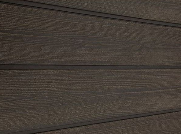 Фасадный ДПК Savewood sw-sorbus радиальный распил темно-коричневый