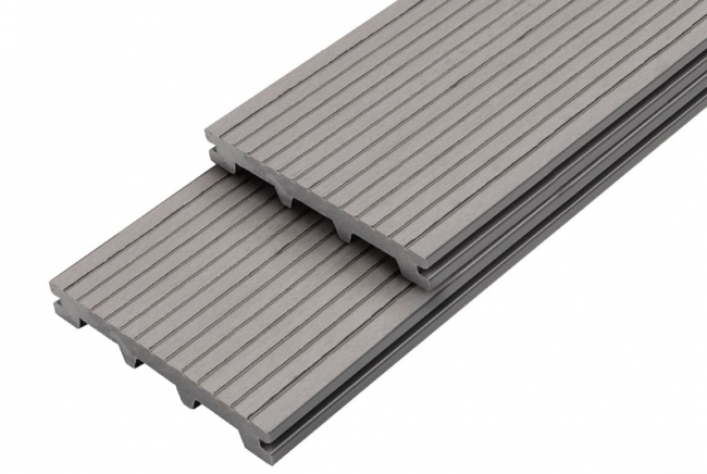 Террасная доска дпк UnoDeck Titanio Серый
