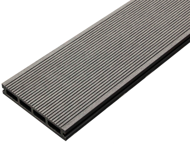 Террасная доска ДПК Outdoor 3D OLD WOOD / вельвет Графит