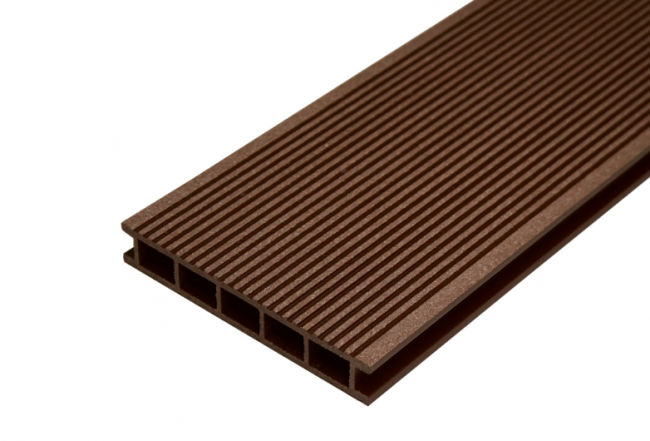 Террасная доска из ДПК Faynag Premium Velvet шоколад