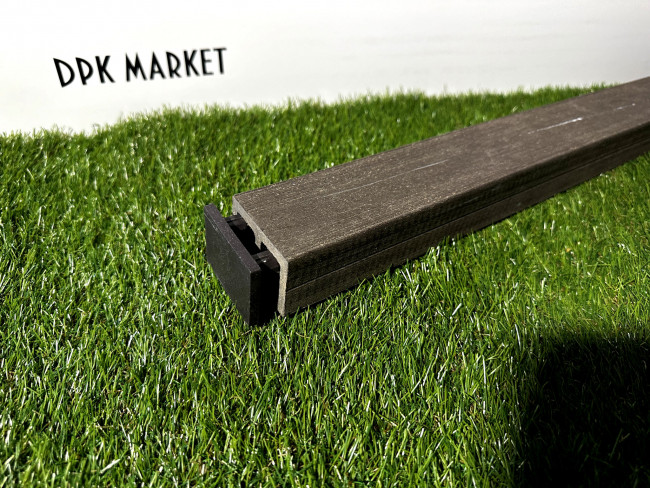 Заглушка для скамеечной, лавочной дпк доски WPC Заглушка для скамеечной, лавочной дпк доски WPC